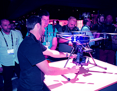 NAB Show Drone Camera Demonstration