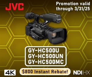 JVC Expected Quality at an Unexpected Price Brings Sports and Education to a New Level